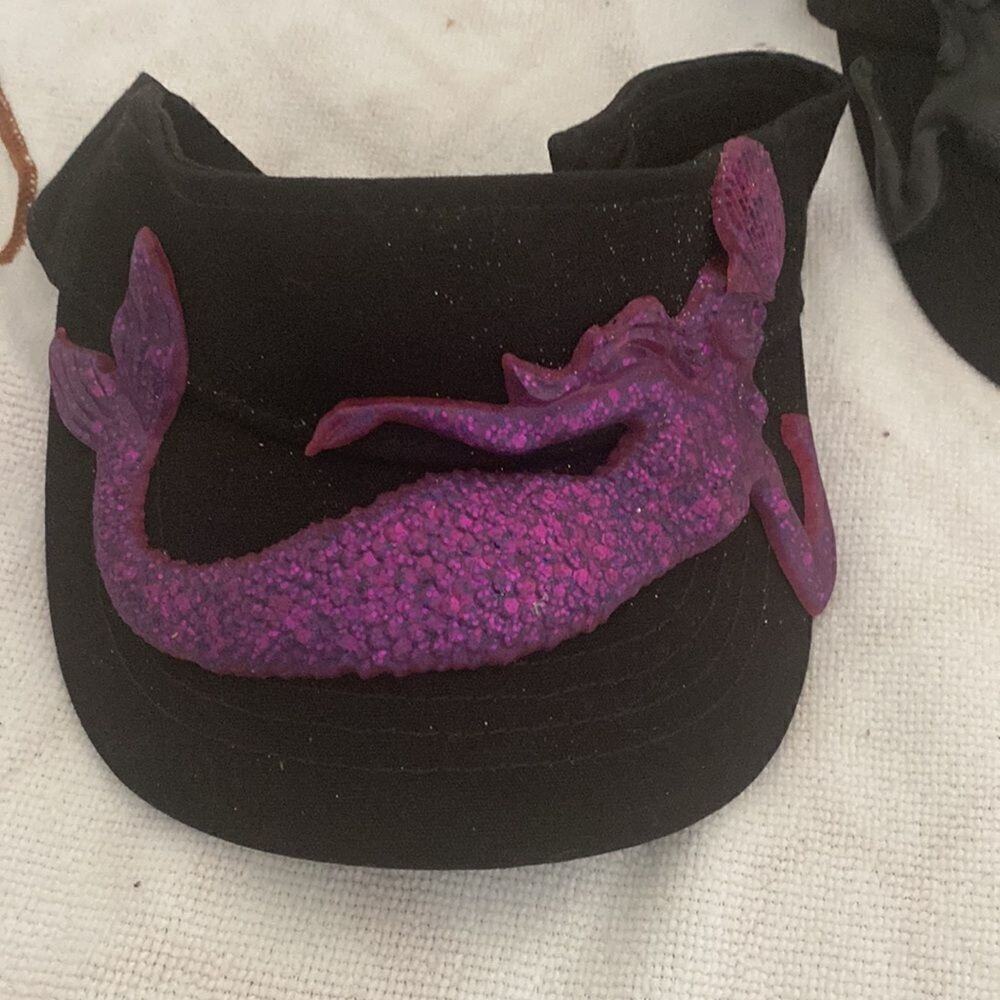 Mermaid Visor New Handmade Pick your color.